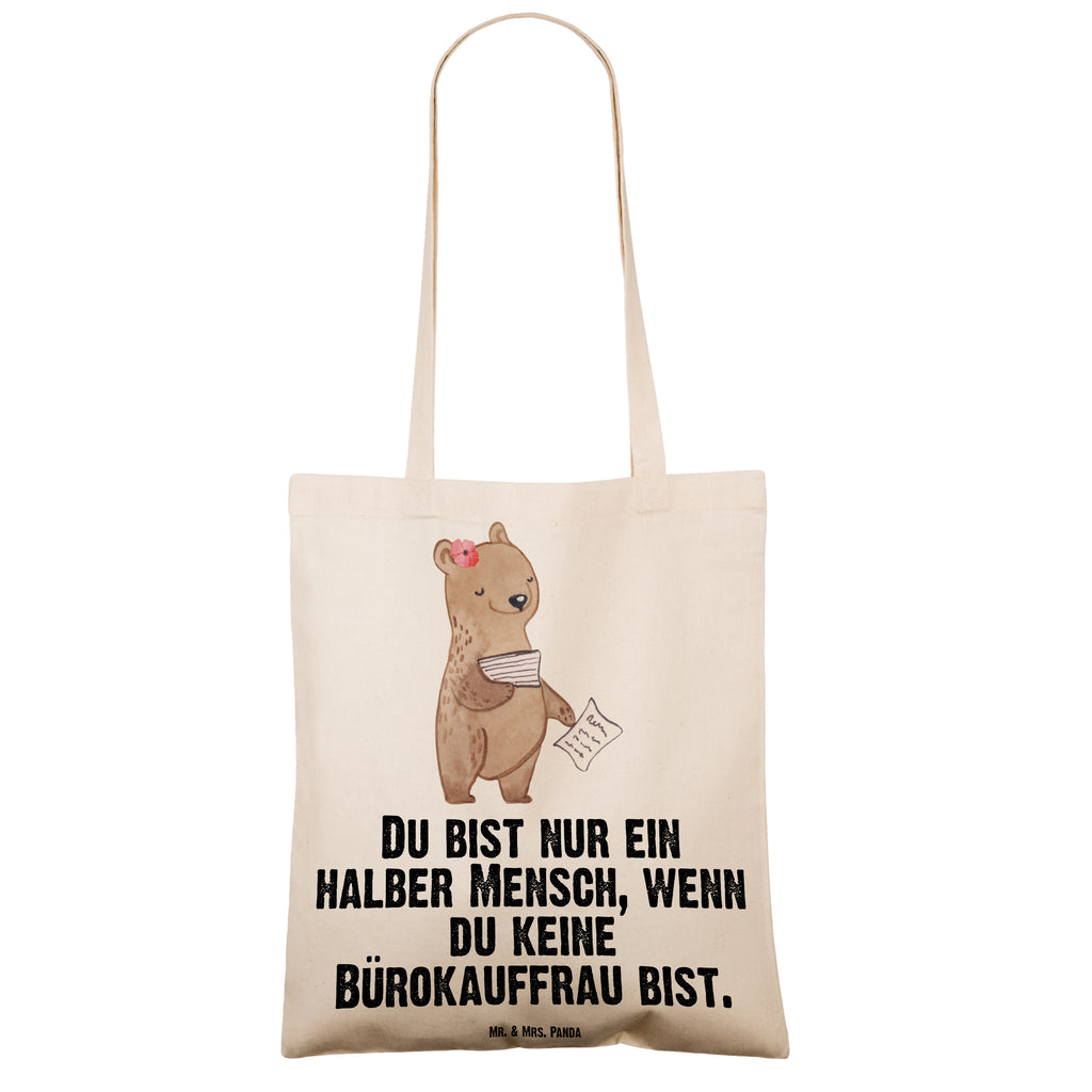 Tragetasche Bürokauffrau mit Herz Beuteltasche, Beutel, Einkaufstasche, Jutebeutel, Stoffbeutel, Tasche, Shopper, Umhängetasche, Strandtasche, Schultertasche, Stofftasche, Tragetasche, Badetasche, Jutetasche, Einkaufstüte, Laptoptasche, Beruf, Ausbildung, Jubiläum, Abschied, Rente, Kollege, Kollegin, Geschenk, Schenken, Arbeitskollege, Mitarbeiter, Firma, Danke, Dankeschön, Bürokauffrau, Kauffrau für Büromanagement