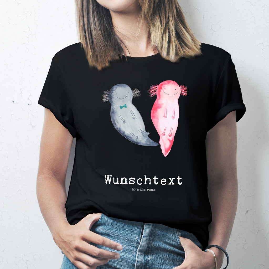 Personalisiertes T-Shirt Axolotl Liebe T-Shirt Personalisiert, T-Shirt mit Namen, T-Shirt mit Aufruck, Männer, Frauen, Liebe, Partner, Freund, Freundin, Ehemann, Ehefrau, Heiraten, Verlobung, Heiratsantrag, Liebesgeschenk, Jahrestag, Hocheitstag, Valentinstag, Geschenk für Frauen, Hochzeitstag, Mitbringsel, Geschenk für Freundin, Geschenk für Partner, Liebesbeweis, für Männer, für Ehemann