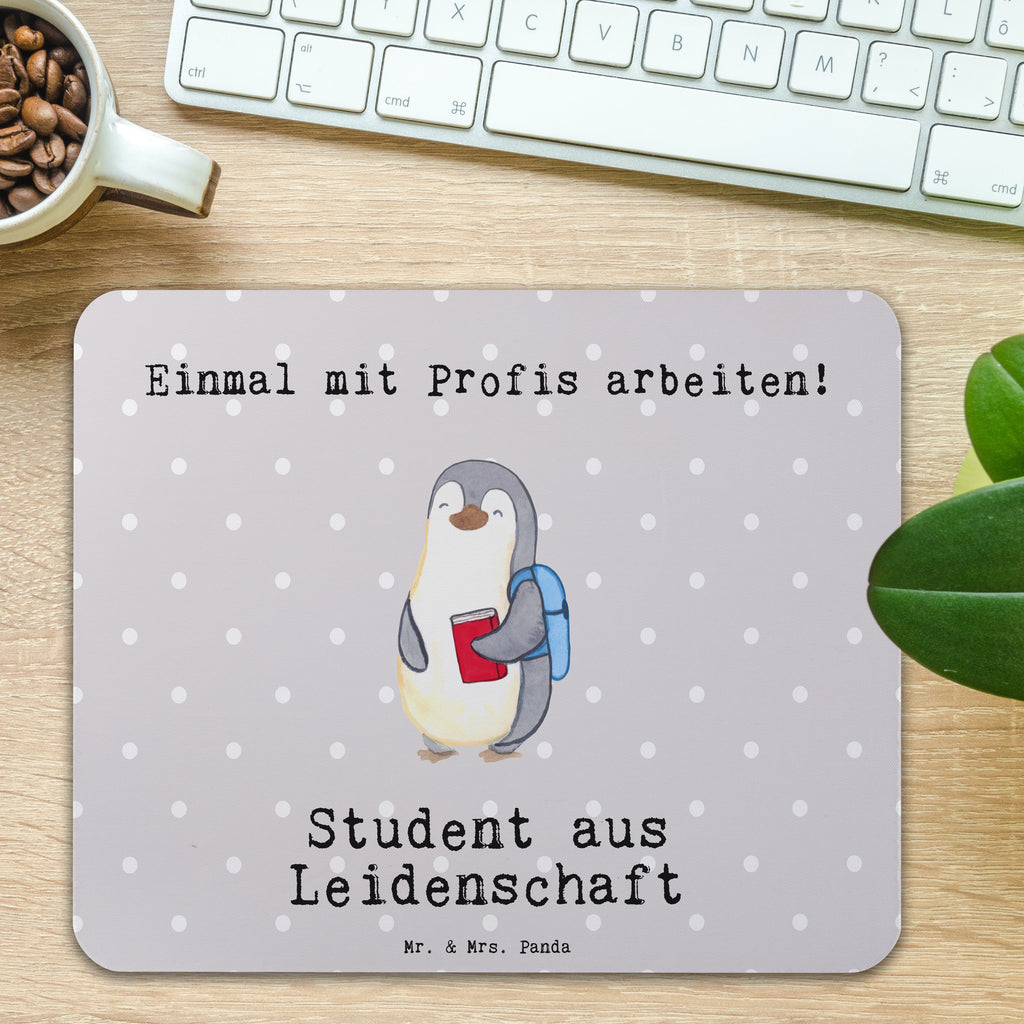 Mauspad Student aus Leidenschaft Mousepad, Computer zubehör, Büroausstattung, PC Zubehör, Arbeitszimmer, Mauspad, Einzigartiges Mauspad, Designer Mauspad, Mausunterlage, Mauspad Büro, Beruf, Ausbildung, Jubiläum, Abschied, Rente, Kollege, Kollegin, Geschenk, Schenken, Arbeitskollege, Mitarbeiter, Firma, Danke, Dankeschön