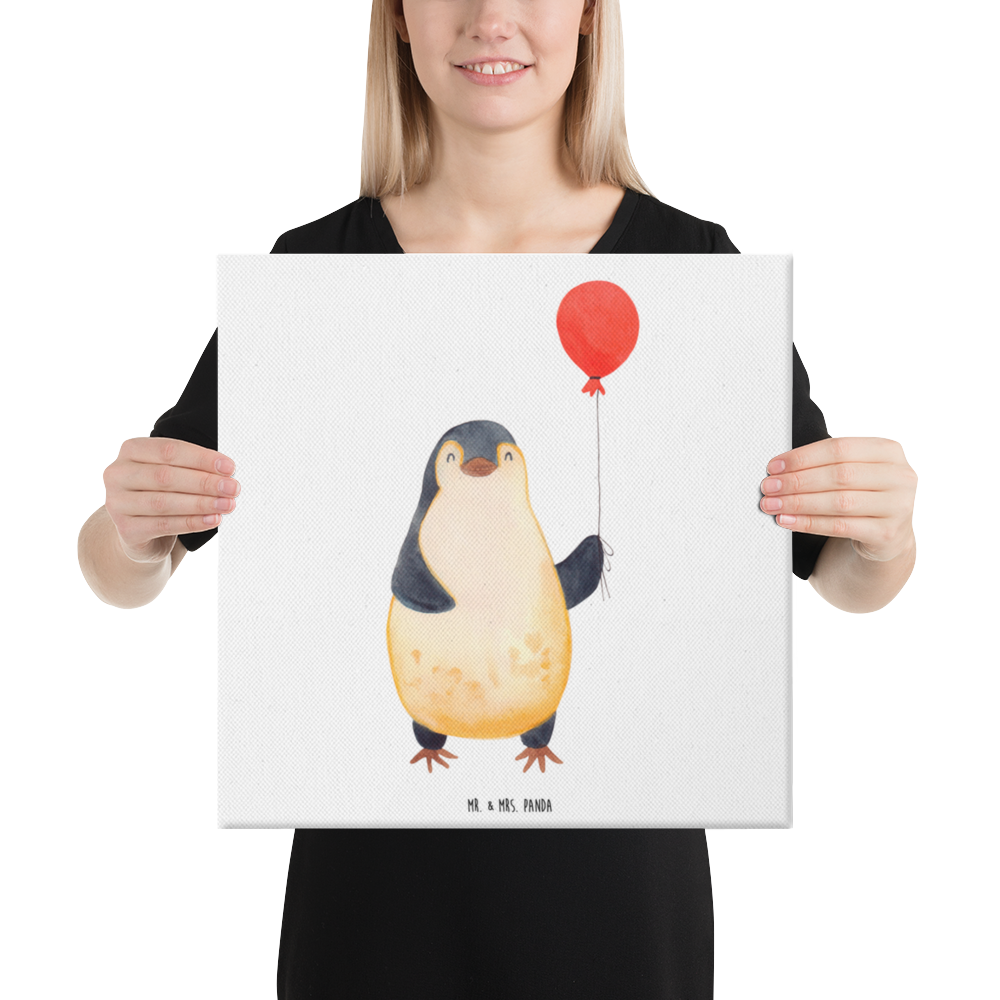 Leinwand Bild Pinguin Luftballon Leinwand, Bild, Kunstdruck, Wanddeko, Dekoration, Pinguin, Pinguine, Luftballon, Tagträume, Lebenslust, Geschenk Freundin, Geschenkidee, beste Freundin, Motivation, Neustart, neues Leben, Liebe, Glück