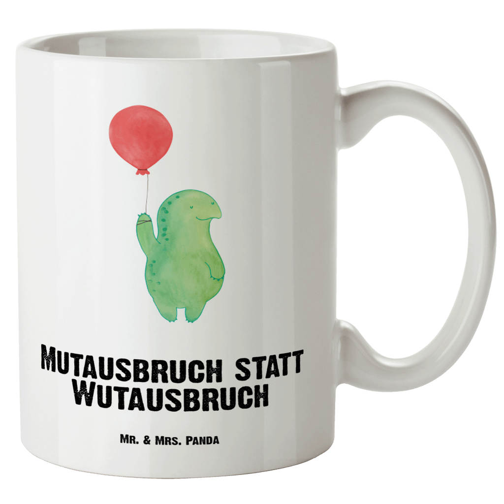 XL Tasse Schildkröte Luftballon XL Tasse, Große Tasse, Grosse Kaffeetasse, XL Becher, XL Teetasse, spülmaschinenfest, Jumbo Tasse, Groß, Schildkröte, Schildkröten, Mutausbruch, Motivation, Motivationsspruch