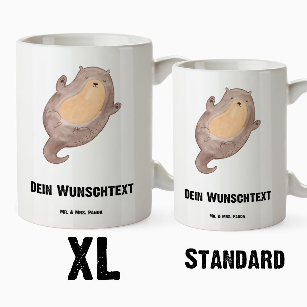 Personalisierte XL Tasse Otter Umarmen Personalisierte XL Tasse, Personalisierte Große Tasse, Personalisierte Grosse Kaffeetasse, PErsonalisierter XL Becher, XL Teetasse mit Namen, XL Becher mit Namen, spülmaschinenfest, Jumbo Tasse, Groß, Personalisiert, XL Tasse mit Namen, XL Namenstasse, Jumbo Namenstasse, Otter, Fischotter, Seeotter, Otter Seeotter See Otter