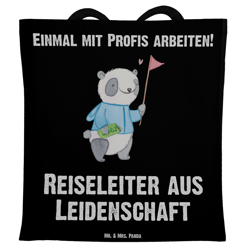 Tragetasche Reiseleiter aus Leidenschaft Beuteltasche, Beutel, Einkaufstasche, Jutebeutel, Stoffbeutel, Tasche, Shopper, Umhängetasche, Strandtasche, Schultertasche, Stofftasche, Tragetasche, Badetasche, Jutetasche, Einkaufstüte, Laptoptasche, Beruf, Ausbildung, Jubiläum, Abschied, Rente, Kollege, Kollegin, Geschenk, Schenken, Arbeitskollege, Mitarbeiter, Firma, Danke, Dankeschön