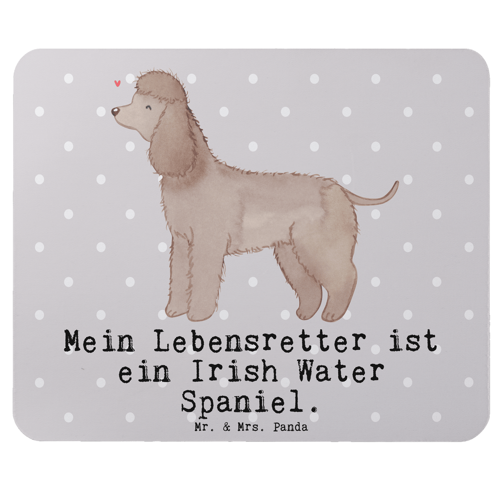 Mauspad Irish Water Spaniel Lebensretter Mousepad, Computer zubehör, Büroausstattung, PC Zubehör, Arbeitszimmer, Mauspad, Einzigartiges Mauspad, Designer Mauspad, Mausunterlage, Mauspad Büro, Hund, Hunderasse, Rassehund, Hundebesitzer, Geschenk, Tierfreund, Schenken, Welpe, Irish Water Spaniel, Jagdhund