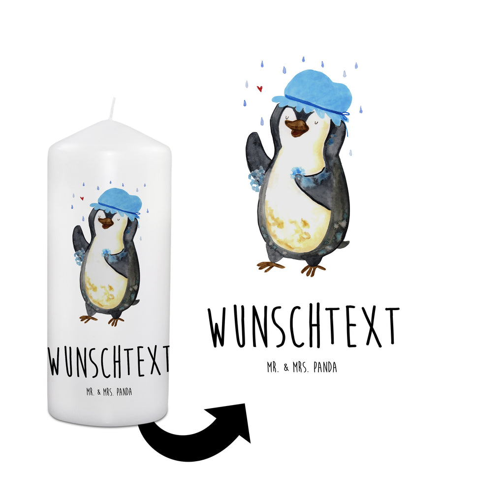 Personalisierte Kerze Pinguin duscht Kerze, Taufkerze, Kommunionskerze, Geburtstagskerze, Geschenk Kerze, Taufgeschenk Kerze, Kerze mit Druck, Besondere Kerze, Geschenkidee Kerze, Kerze für Kommunion, kerze personalisiert, personalisierte kerze, personalisierte kerzen, Pinguin, Pinguine, Dusche, duschen, Lebensmotto, Motivation, Neustart, Neuanfang, glücklich sein