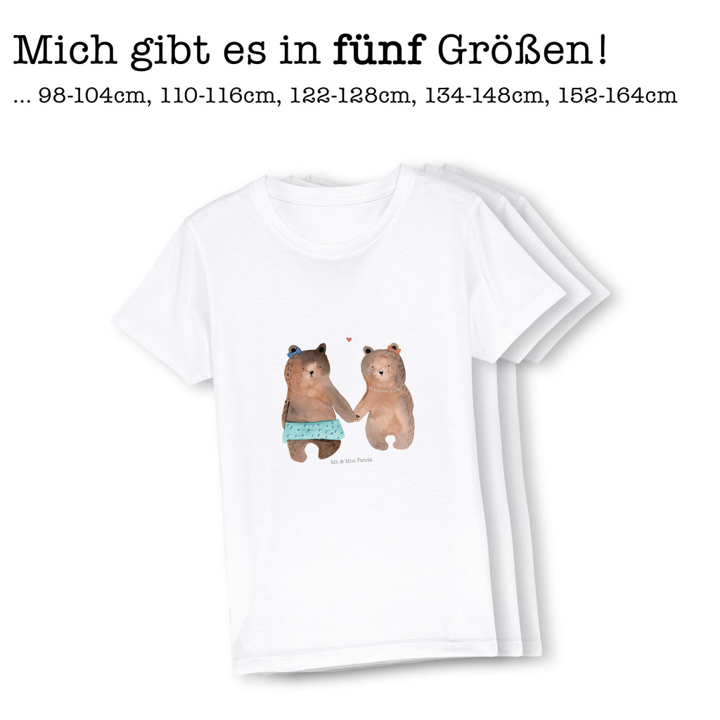 Organic Kinder T-Shirt Bär Freundin Kinder T-Shirt, Kinder T-Shirt Mädchen, Kinder T-Shirt Jungen, Bär, Teddy, Teddybär, Bär Freundin Beste Freund Liebe Liebesbeweis Verliebt Kumpel Kumpeliene