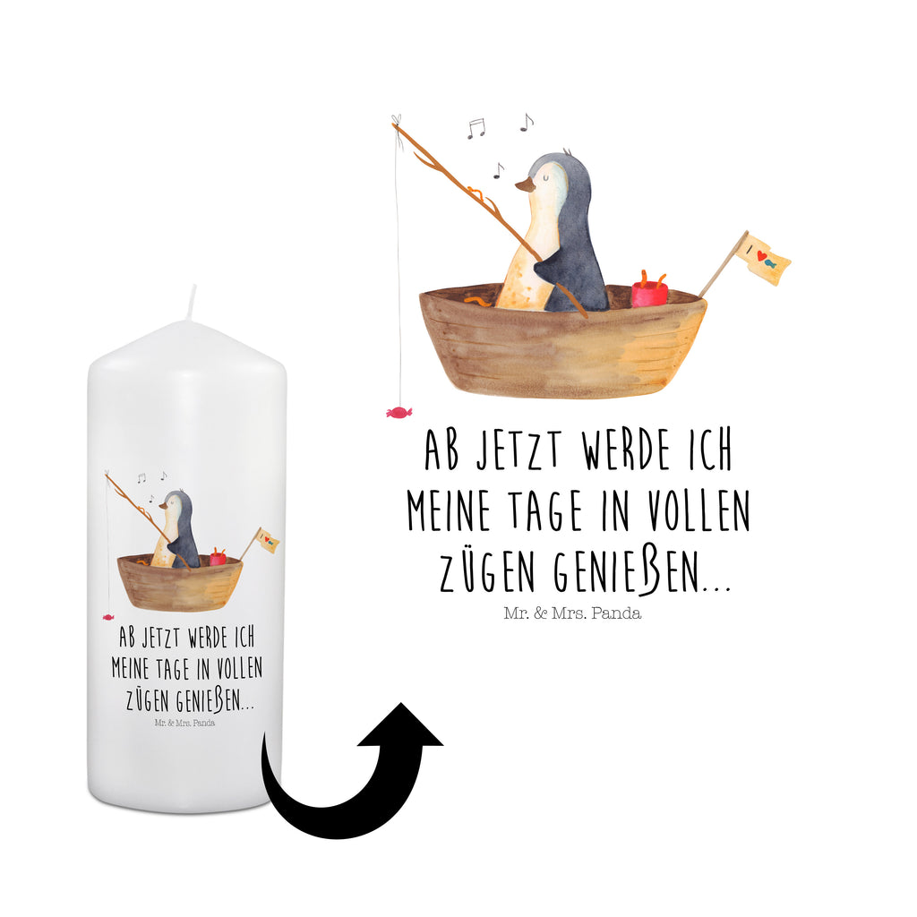 Kerze Pinguin Angelboot Kerze, Taufkerze, Kommunionskerze, Geburtstagskerze, Geschenk Kerze, Taufgeschenk Kerze, Kerze mit Druck, Besondere Kerze, Geschenkidee Kerze, Kerze für Kommunion, Geburtstag Kerze, Kommunion Kerze, Pinguin, Pinguine, Angeln, Boot, Angelboot, Lebenslust, Leben, genießen, Motivation, Neustart, Neuanfang, Trennung, Scheidung, Geschenkidee Liebeskummer