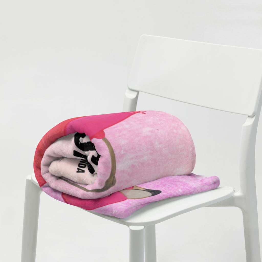 Personalisierte Decke Flamingo stolz Personalisierte Decke, Decke mit Namen, Kuscheldecke mit Namen, Decke bedrucken, Kuscheldecke bedrucken, Flamingo, stolz, Freude, Selbstliebe, Selbstakzeptanz, Freundin, beste Freundin, Tochter, Mama, Schwester