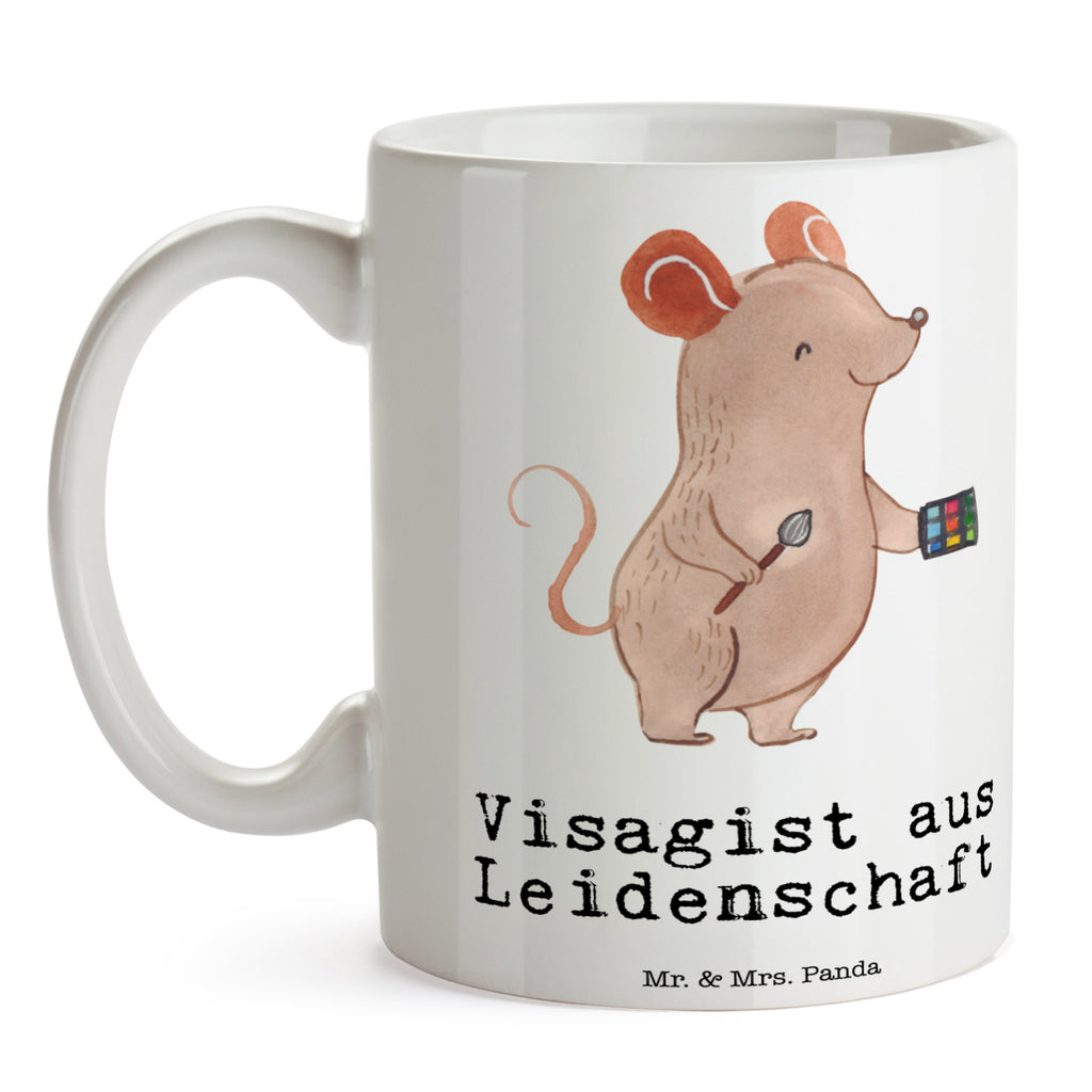 Tasse Visagist aus Leidenschaft Tasse, Kaffeetasse, Teetasse, Becher, Kaffeebecher, Teebecher, Keramiktasse, Porzellantasse, Büro Tasse, Geschenk Tasse, Tasse Sprüche, Tasse Motive, Kaffeetassen, Tasse bedrucken, Designer Tasse, Cappuccino Tassen, Schöne Teetassen, Beruf, Ausbildung, Jubiläum, Abschied, Rente, Kollege, Kollegin, Geschenk, Schenken, Arbeitskollege, Mitarbeiter, Firma, Danke, Dankeschön, Kosmetiker, Make Up Artist, Maskenbildner, Visagist, Beauty Salon, Kosmetikstudio, Eröffnung