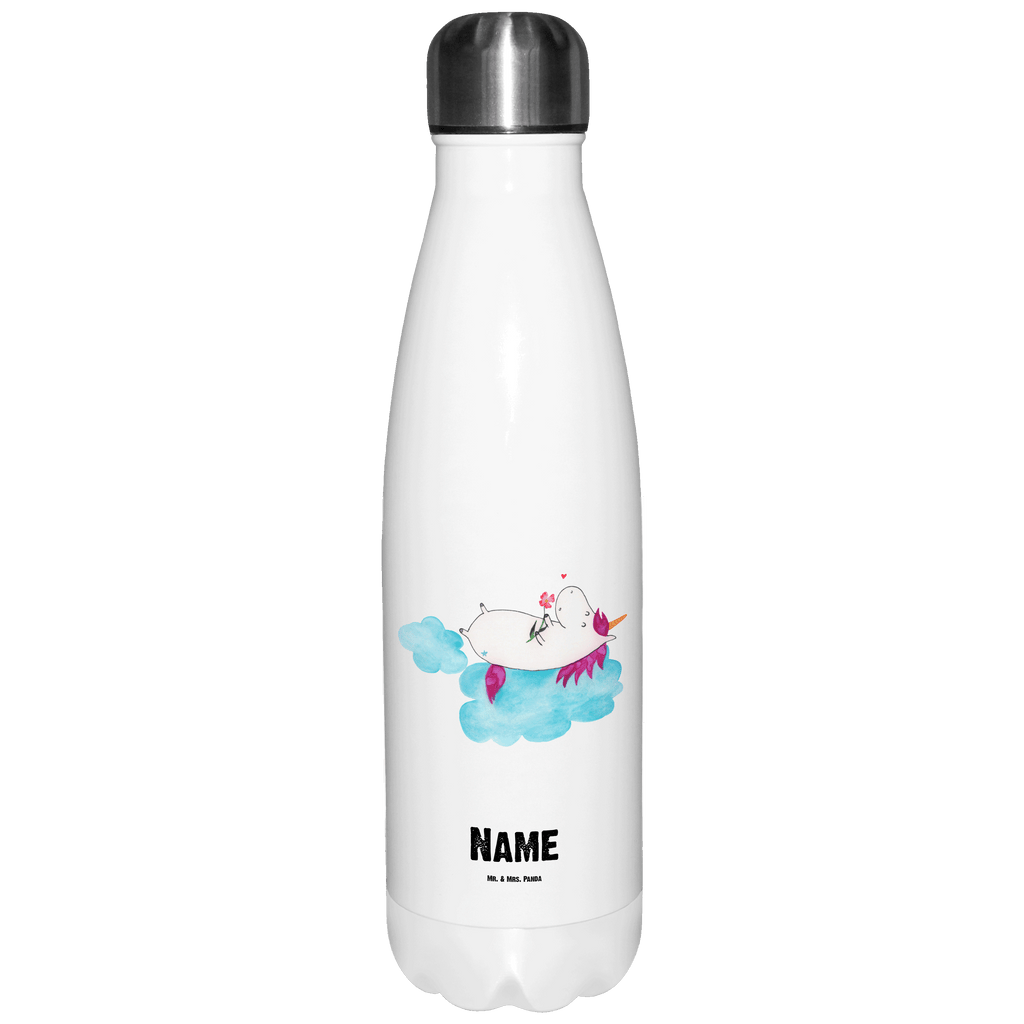 Personalisierte Thermosflasche Einhorn verliebt auf Wolke Personalisierte Isolierflasche, Personalisierte Thermoflasche, Personalisierte Trinkflasche, Trinkflasche Mit Namen, Wunschname, Bedrucken, Namensflasche, Einhorn, Einhörner, Einhorn Deko, Pegasus, Unicorn, verliebt, Liebe, Liebesbeweis, Freundin, Wolke