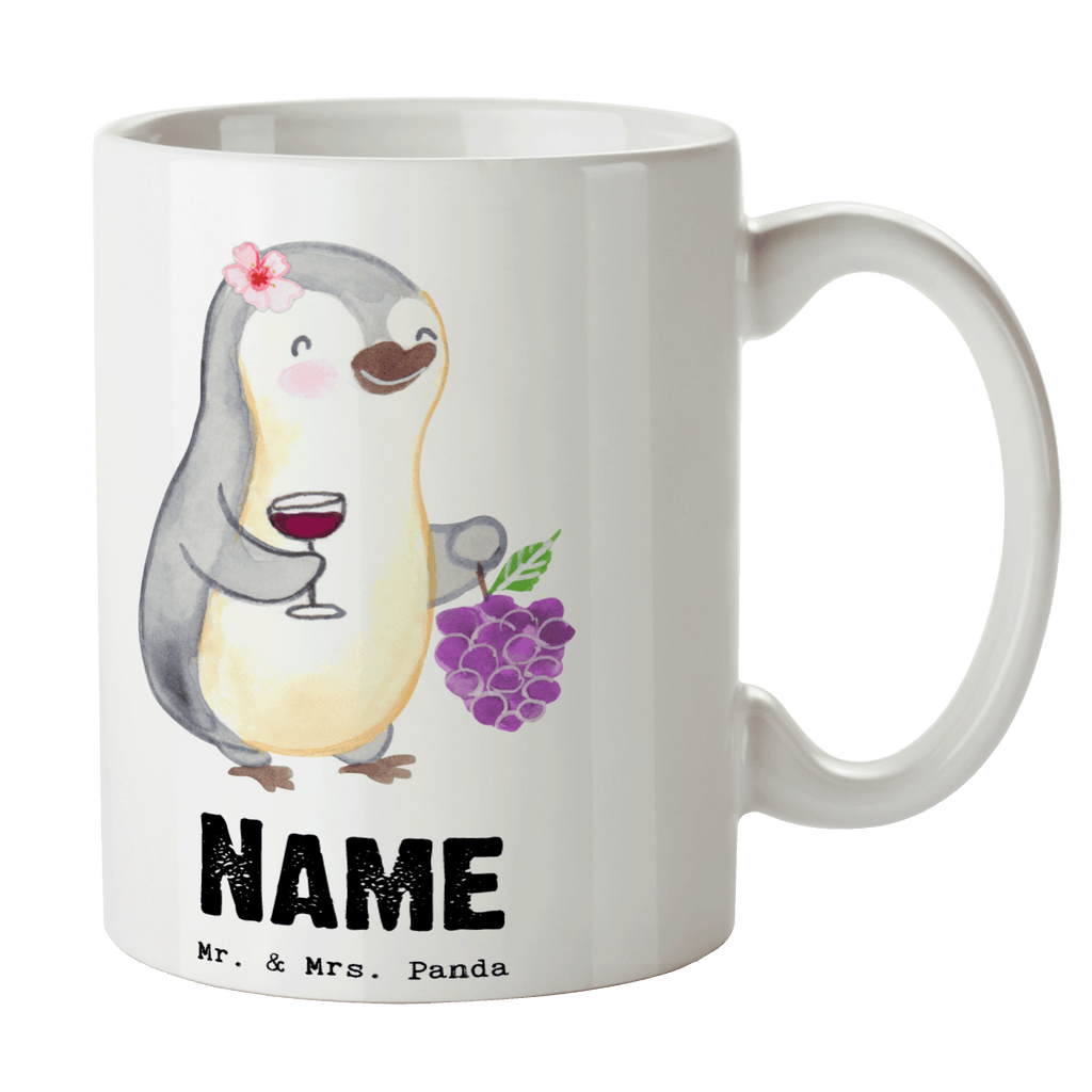 Personalisierte Tasse Weinhändlerin mit Herz Personalisierte Tasse, Namenstasse, Wunschname, Personalisiert, Tasse, Namen, Drucken, Tasse mit Namen, Beruf, Ausbildung, Jubiläum, Abschied, Rente, Kollege, Kollegin, Geschenk, Schenken, Arbeitskollege, Mitarbeiter, Firma, Danke, Dankeschön