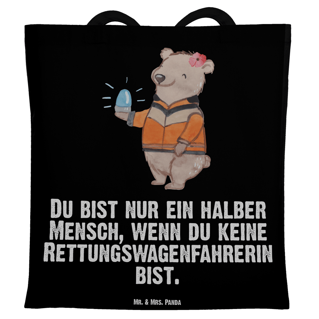 Tragetasche Rettungswagenfahrerin mit Herz Beuteltasche, Beutel, Einkaufstasche, Jutebeutel, Stoffbeutel, Tasche, Shopper, Umhängetasche, Strandtasche, Schultertasche, Stofftasche, Tragetasche, Badetasche, Jutetasche, Einkaufstüte, Laptoptasche, Beruf, Ausbildung, Jubiläum, Abschied, Rente, Kollege, Kollegin, Geschenk, Schenken, Arbeitskollege, Mitarbeiter, Firma, Danke, Dankeschön