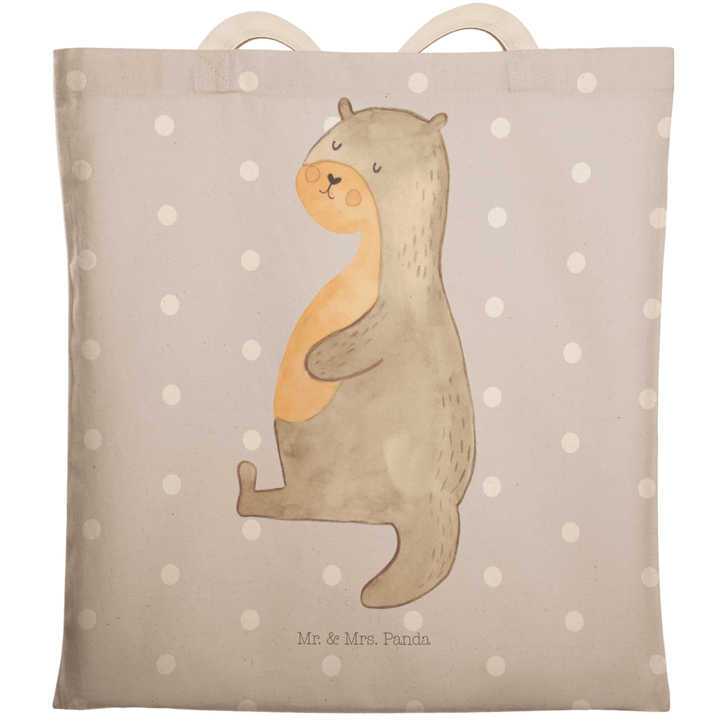 Einkaufstasche Otter Bauch Tragetasche, Tasche, Beutel, Stofftasche, Baumwolltasche, Umhängetasche, Shopper, Einkaufstasche, Beuteltasche, Otter, Fischotter, Seeotter, Otter Seeotter See Otter