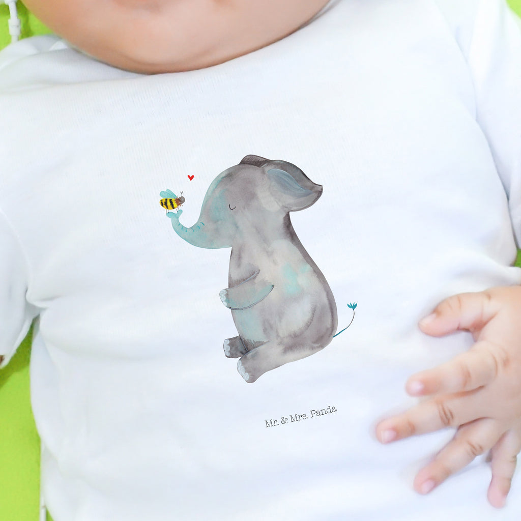 Organic Baby Shirt Elefant Biene Baby T-Shirt, Jungen Baby T-Shirt, Mädchen Baby T-Shirt, Shirt, Tiermotive, Gute Laune, lustige Sprüche, Tiere, Elefant, Biene, Liebe, Liebesbeweis, Jahrestag, Liebesgeschenk, Heiratsantrag, Hochzeitsgeschenk, Liebesspruch