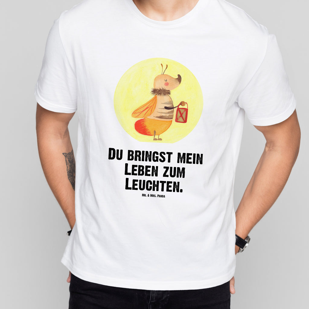 T-Shirt Standard Glühwürmchen T-Shirt, Shirt, Tshirt, Lustiges T-Shirt, T-Shirt mit Spruch, Party, Junggesellenabschied, Jubiläum, Geburstag, Herrn, Damen, Männer, Frauen, Schlafshirt, Nachthemd, Sprüche, Tiermotive, Gute Laune, lustige Sprüche, Tiere, Glühwürmchen, Glühwurm, Falter, Liebe, Leuchten, magisch, Liebesbeweis, Lieblingsmensch, Verlobung, Heiratsantrag, Jahrestag, Liebesspruch