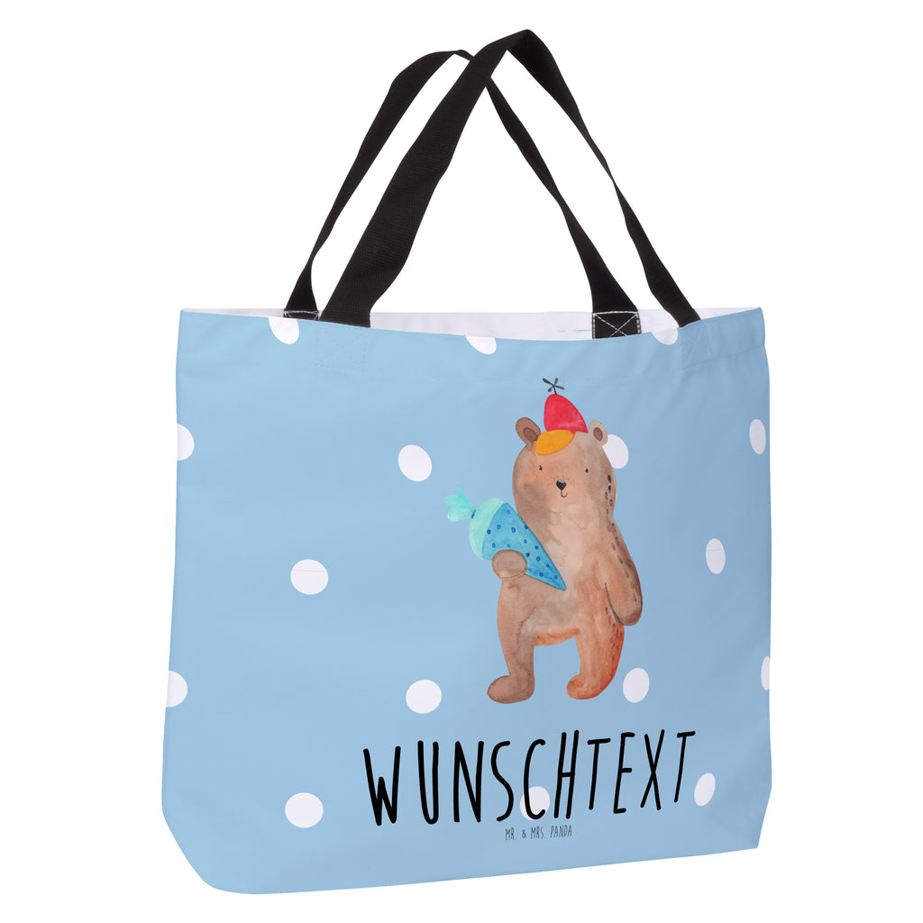 Personalisierter Shopper Bär mit Schultüte Personalisierter Beutel, Personalisierte Einkaufstasche, Personalisierte Tasche, Personalisierte Strandtasche, Personalisierter Einkaufsbeutel, Personalisierter Shopper, Personalisierte Schultasche, Personalisierte Freizeittasche, Personalisierter Tragebeutel, Personalisierter Schulbeutel, Personalisierte Alltagstasche, mit Namen, Wunschname, Selbst bedrucken, frei gestalten, Bär, Teddy, Teddybär, Bär Motiv, Schultüte, Erster Schultag Geschenk, Einschulung Geschenk, Schule Geschenk, Grundschule, Schulanfang, Schulbeginn