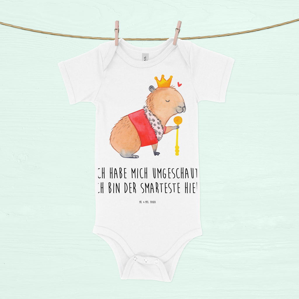 Baby Body Capybara König Babykleidung, Babystrampler, Strampler, Wickelbody, Baby Erstausstattung, Baby-Body, Baby-Strampler, Baby-Kleidung, Kurzarm-Strampler, Baby-Overall, Baby-Romper, Tiermotive, Gute Laune, lustige Sprüche, Tiere, Capybara, König