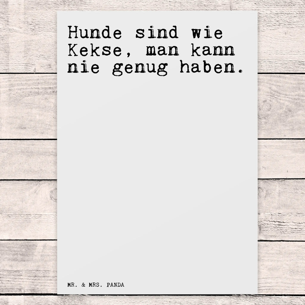 Postkarte Sprüche und Zitate Hunde sind wie Kekse, man kann nie genug haben. Postkarte, Karte, Geschenkkarte, Grußkarte, Einladung, Ansichtskarte, Geburtstagskarte, Einladungskarte, Dankeskarte, Ansichtskarten, Einladung Geburtstag, Einladungskarten Geburtstag, Spruch, Sprüche, lustige Sprüche, Weisheiten, Zitate, Spruch Geschenke, Spruch Sprüche Weisheiten Zitate Lustig Weisheit Worte