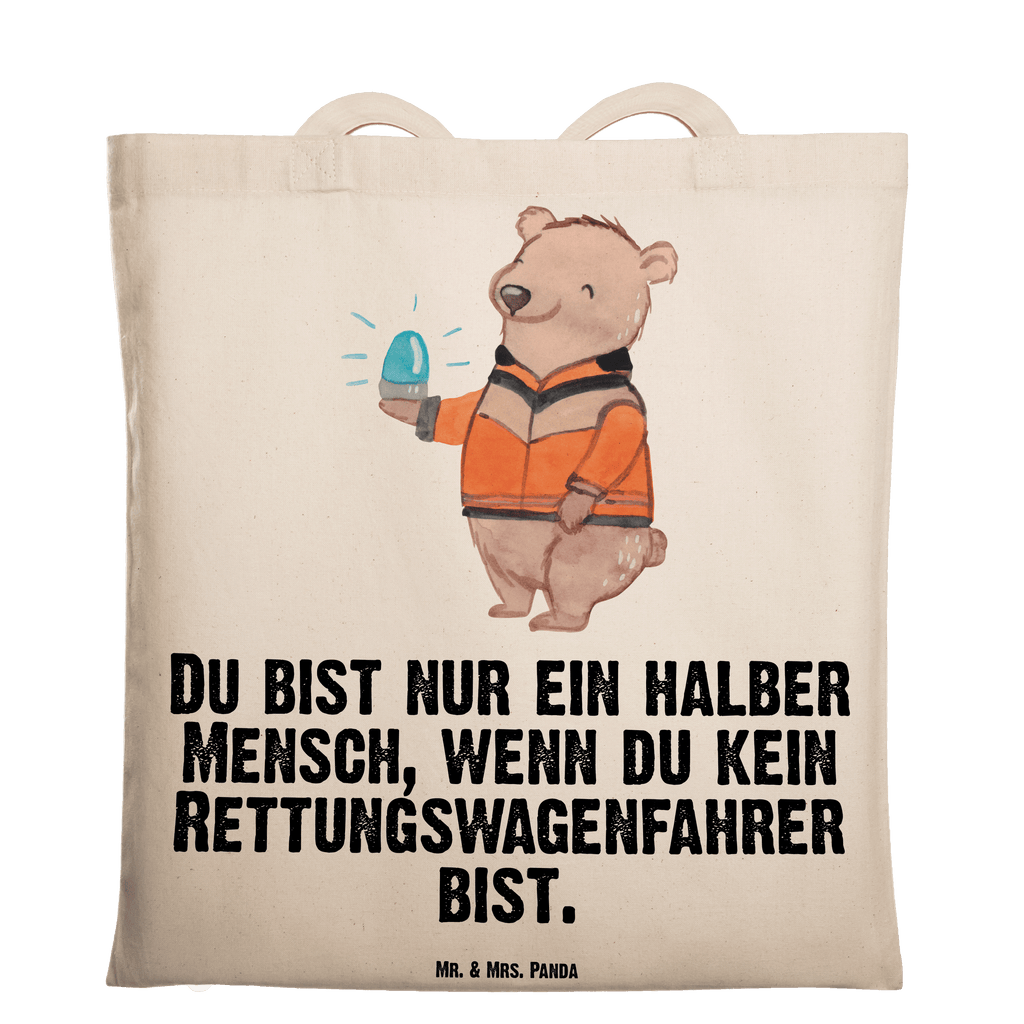 Tragetasche Rettungswagenfahrer mit Herz Beuteltasche, Beutel, Einkaufstasche, Jutebeutel, Stoffbeutel, Tasche, Shopper, Umhängetasche, Strandtasche, Schultertasche, Stofftasche, Tragetasche, Badetasche, Jutetasche, Einkaufstüte, Laptoptasche, Beruf, Ausbildung, Jubiläum, Abschied, Rente, Kollege, Kollegin, Geschenk, Schenken, Arbeitskollege, Mitarbeiter, Firma, Danke, Dankeschön