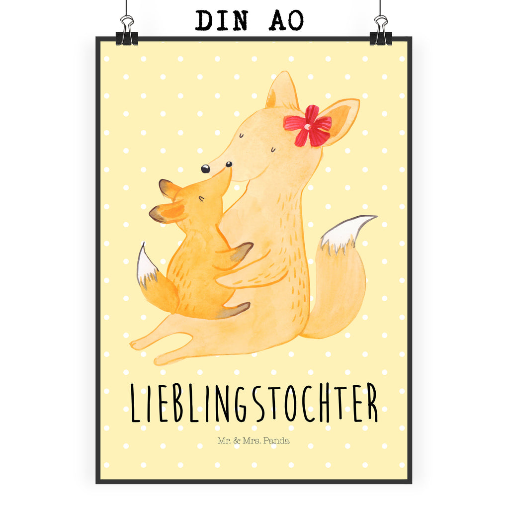 Poster Fuchs Mama & Kind Poster, Wandposter, Bild, Wanddeko, Küchenposter, Kinderposter, Wanddeko Bild, Raumdekoration, Wanddekoration, Handgemaltes Poster, Mr. & Mrs. Panda Poster, Designposter, Kunstdruck, Posterdruck, Familie, Vatertag, Muttertag, Bruder, Schwester, Mama, Papa, Oma, Opa, Mutter, Tochter, Lieblingstochter, Beste Tochter, Geschenk