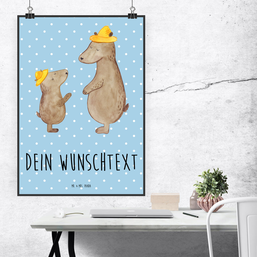 Personalisiertes Poster Bären mit Hut Personalisiertes Poster, Personalisiertes Wandposter, Personalisiertes Bild, Personalisierte Wanddeko, Personalisiertes Küchenposter, Personalisiertes Kinderposter, Personalisierte Wanddeko Bild, Personalisierte Raumdekoration, Personalisierte Wanddekoration, Personalisiertes Handgemaltes Poster, Personalisiertes Designposter, Personalisierter Kunstdruck, Personalisierter Posterdruck, Poster mit Namen, Wandposter mit Namen, Bild mit Namen, Wanddeko mit Namen, Küchenposter mit Namen, Kinderposter mit Namen, Wanddeko Bild mit Namen, Raumdekoration mit Namen, Wanddekoration mit Namen, Kunstdruck mit Namen, Posterdruck mit Namen, Wunschtext Poster, Poster selbst gestalten., Familie, Vatertag, Muttertag, Bruder, Schwester, Mama, Papa, Oma, Opa, Bär, Bären, Vater, Papi, Paps, Dad, Daddy, Lieblingsmensch, Sohn, Söhne, Kind, Kinder, Vater-Sohn, Family, Vorbild