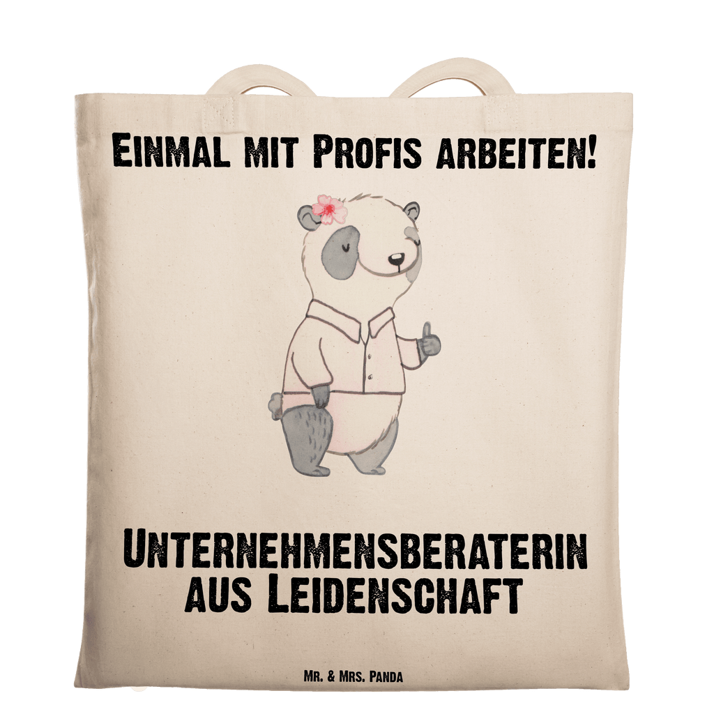 Tragetasche Unternehmensberaterin aus Leidenschaft Beuteltasche, Beutel, Einkaufstasche, Jutebeutel, Stoffbeutel, Tasche, Shopper, Umhängetasche, Strandtasche, Schultertasche, Stofftasche, Tragetasche, Badetasche, Jutetasche, Einkaufstüte, Laptoptasche, Beruf, Ausbildung, Jubiläum, Abschied, Rente, Kollege, Kollegin, Geschenk, Schenken, Arbeitskollege, Mitarbeiter, Firma, Danke, Dankeschön