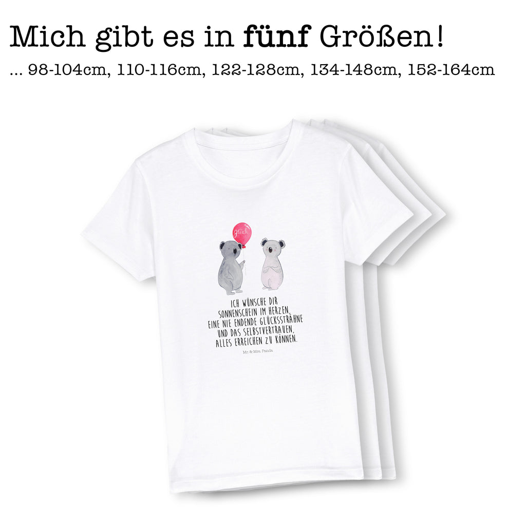 Organic Kinder T-Shirt Koala Luftballon Kinder T-Shirt, Kinder T-Shirt Mädchen, Kinder T-Shirt Jungen, Koala, Koalabär, Luftballon, Party, Geburtstag, Geschenk