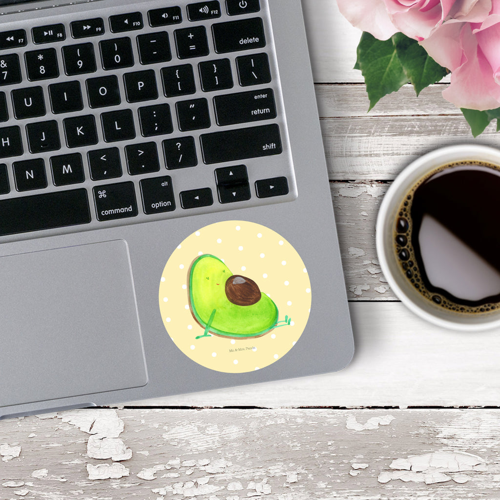 Rund Aufkleber Avocado schwanger Sticker, Aufkleber, Etikett, Avocado, Veggie, Vegan, Gesund, schwanger, Schwangerschaft, Babyparty, Babyshower