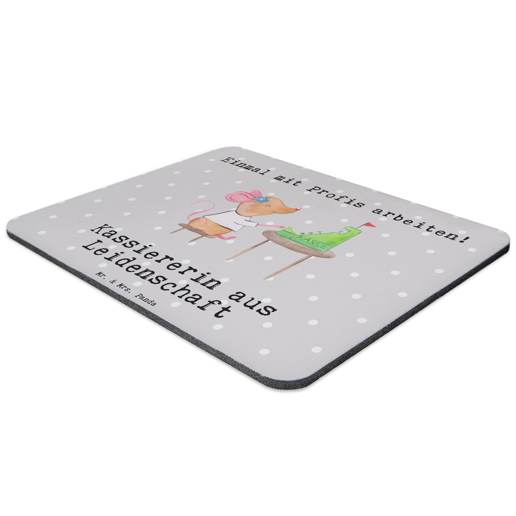 Mauspad Kassiererin aus Leidenschaft Mousepad, Computer zubehör, Büroausstattung, PC Zubehör, Arbeitszimmer, Mauspad, Einzigartiges Mauspad, Designer Mauspad, Mausunterlage, Mauspad Büro, Beruf, Ausbildung, Jubiläum, Abschied, Rente, Kollege, Kollegin, Geschenk, Schenken, Arbeitskollege, Mitarbeiter, Firma, Danke, Dankeschön, Kassiererin, Kassenwartin, Mitarbeiterin Kasse