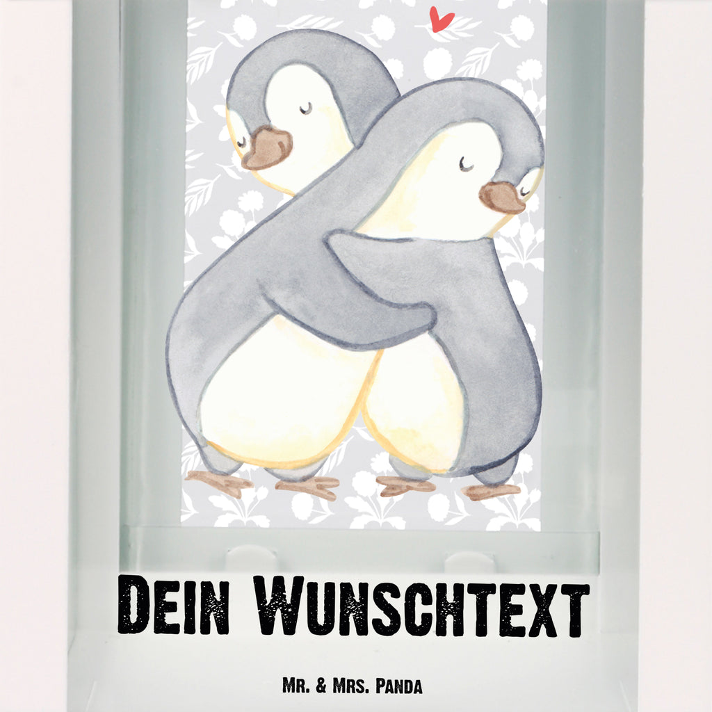 Personalisierte Deko Laterne Pinguine Kuscheln Gartenlampe, Gartenleuchte, Gartendekoration, Gartenlicht, Laterne kleine Laternen, XXL Laternen, Laterne groß, Liebe, Partner, Freund, Freundin, Ehemann, Ehefrau, Heiraten, Verlobung, Heiratsantrag, Liebesgeschenk, Jahrestag, Hocheitstag, Valentinstag, Geschenk für Frauen, Hochzeitstag, Mitbringsel, Geschenk für Freundin, Geschenk für Partner, Liebesbeweis, für Männer, für Ehemann