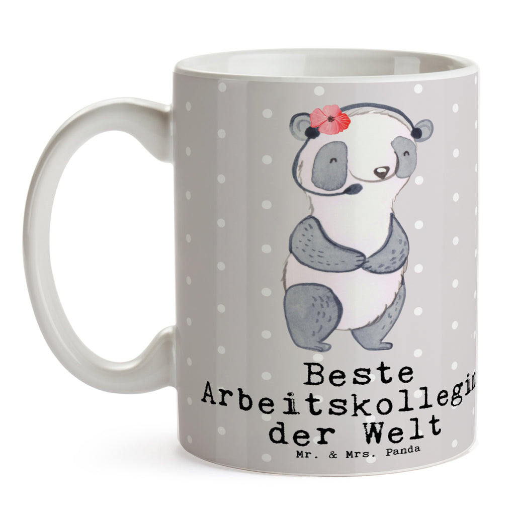 Tasse Panda Beste Arbeitskollegin der Welt Tasse, Kaffeetasse, Teetasse, Becher, Kaffeebecher, Teebecher, Keramiktasse, Porzellantasse, Büro Tasse, Geschenk Tasse, Tasse Sprüche, Tasse Motive, Kaffeetassen, Tasse bedrucken, Designer Tasse, Cappuccino Tassen, Schöne Teetassen, für, Dankeschön, Geschenk, Schenken, Geburtstag, Geburtstagsgeschenk, Geschenkidee, Danke, Bedanken, Mitbringsel, Freude machen, Geschenktipp, Arbeitskollegin, Kollegin, Freundin, Büro, Abschiedsgeschenk, Ruhestand, Arbeit, Mitarbeiterin, Berufsgenossin, Beruf