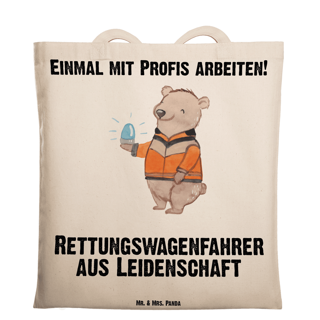 Tragetasche Rettungswagenfahrer aus Leidenschaft Beuteltasche, Beutel, Einkaufstasche, Jutebeutel, Stoffbeutel, Tasche, Shopper, Umhängetasche, Strandtasche, Schultertasche, Stofftasche, Tragetasche, Badetasche, Jutetasche, Einkaufstüte, Laptoptasche, Beruf, Ausbildung, Jubiläum, Abschied, Rente, Kollege, Kollegin, Geschenk, Schenken, Arbeitskollege, Mitarbeiter, Firma, Danke, Dankeschön