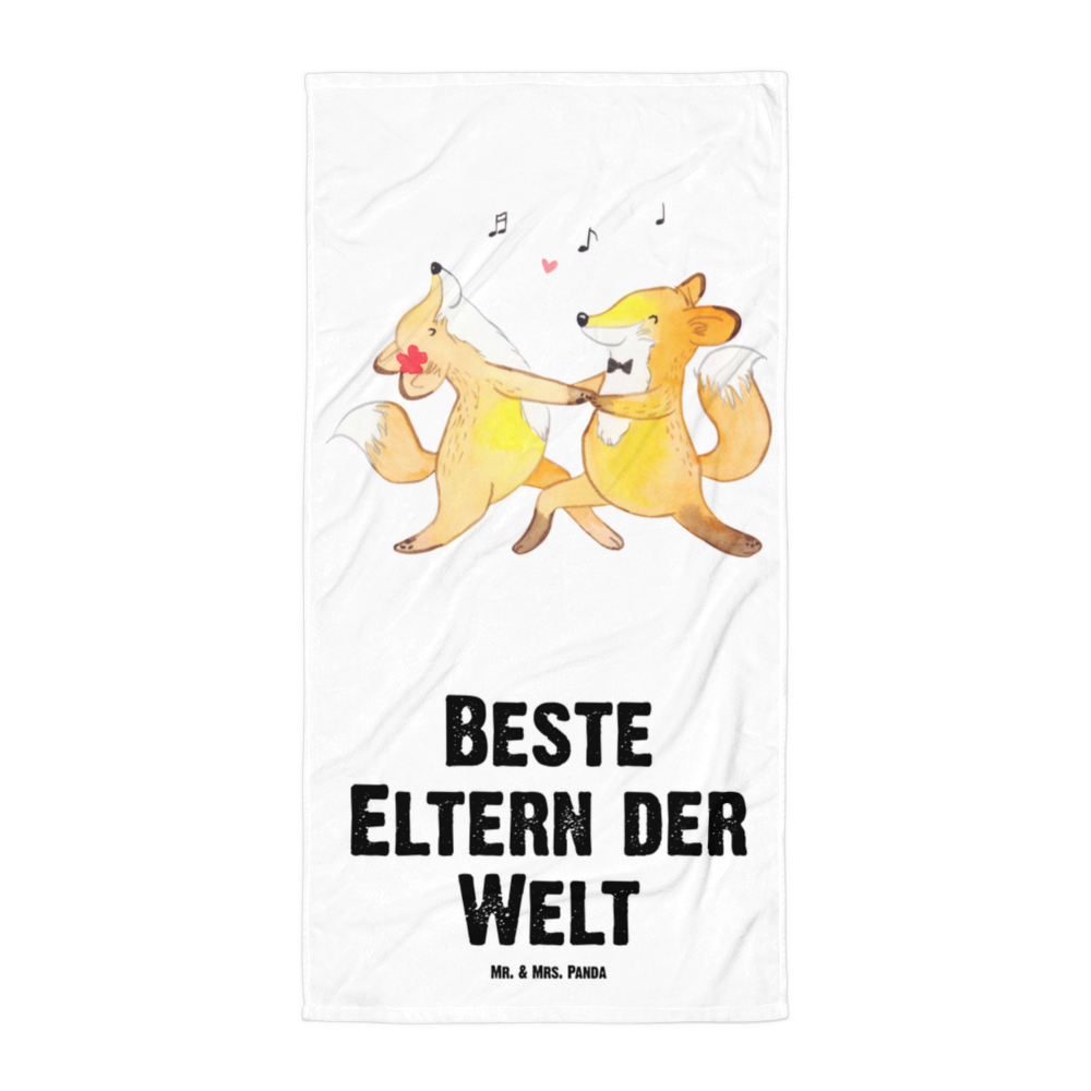 XL Badehandtuch Fuchs Beste Eltern der Welt Handtuch, Badetuch, Duschtuch, Strandtuch, Saunatuch, für, Dankeschön, Geschenk, Schenken, Geburtstag, Geburtstagsgeschenk, Geschenkidee, Danke, Bedanken, Mitbringsel, Freude machen, Geschenktipp, Eltern, Mama, Papa, Erzeuger, Mami, Papi, Familie, Elternpaar, Mama und Papa