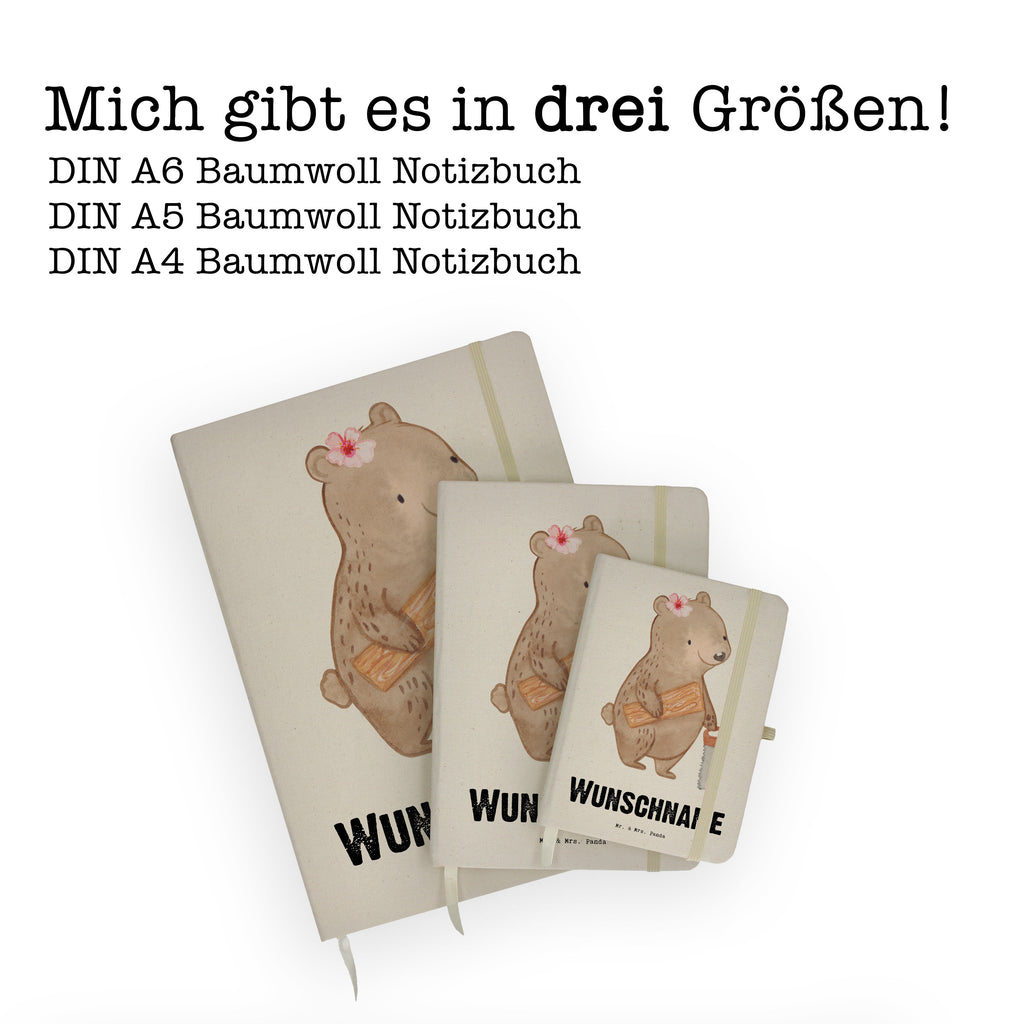 DIN A4 Personalisiertes Notizbuch Schreinerin mit Herz Personalisiertes Notizbuch, Notizbuch mit Namen, Notizbuch bedrucken, Personalisierung, Namensbuch, Namen, Beruf, Ausbildung, Jubiläum, Abschied, Rente, Kollege, Kollegin, Geschenk, Schenken, Arbeitskollege, Mitarbeiter, Firma, Danke, Dankeschön