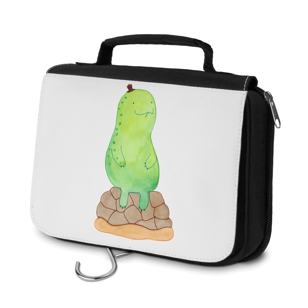 Kulturbeutel Schildkröte pausiert Kulturbeutel, Zum Aufhängen, Waschtasche, Kosmetiktasche, Damen, Herren, Aufbewahrungstasche, Schminktasche, Kosmetikbeutel, Organizer, Kulturtasche, Schminkutensil, Schildkröte, Achtsamkeit, Entschleunigen, achtsam