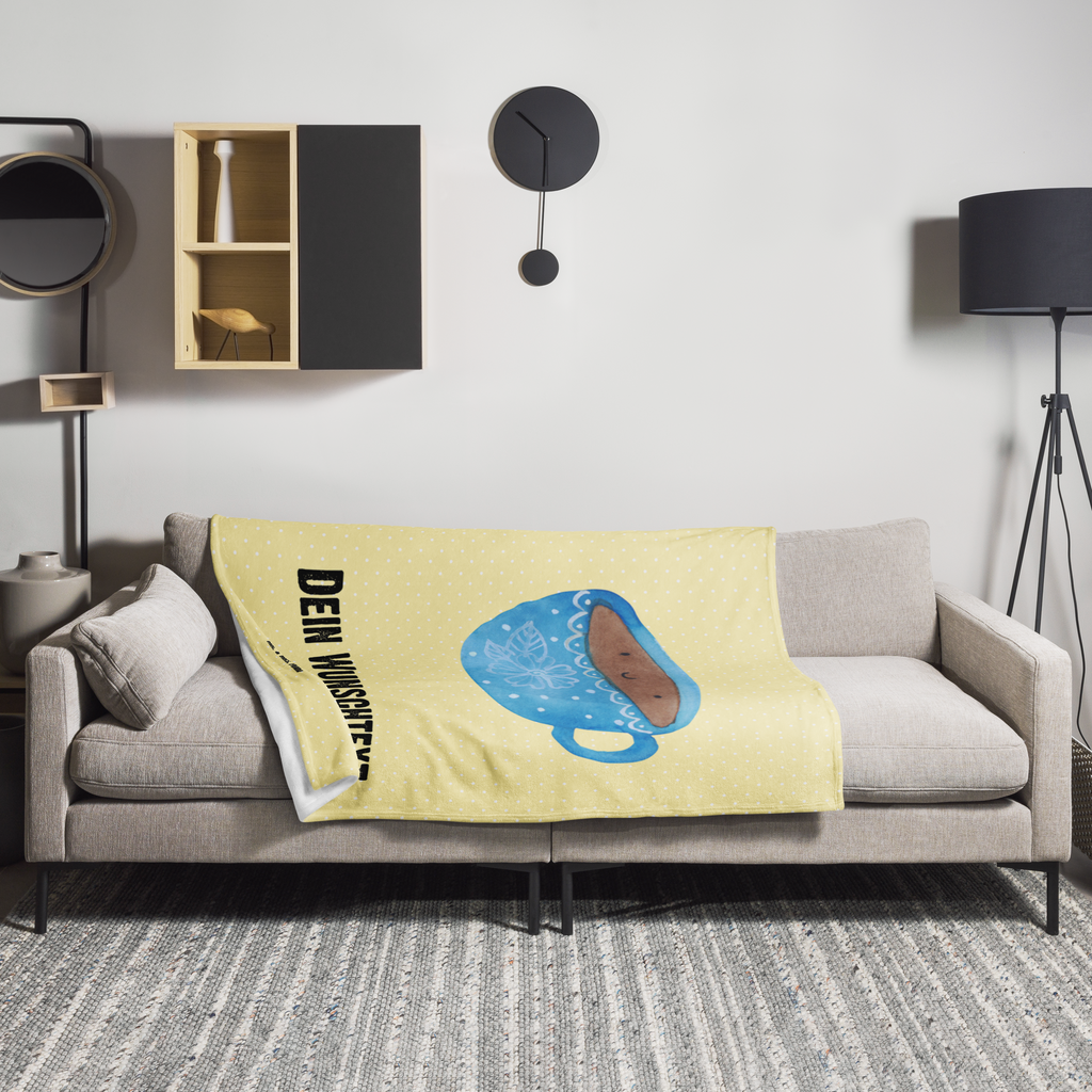 Personalisierte Decke Kaffee Tasse Personalisierte Decke, Decke mit Namen, Kuscheldecke mit Namen, Decke bedrucken, Kuscheldecke bedrucken, Tiermotive, Gute Laune, lustige Sprüche, Tiere, Kaffee, Tasse, Liebe, Geschmack, Genuss, Glücklich