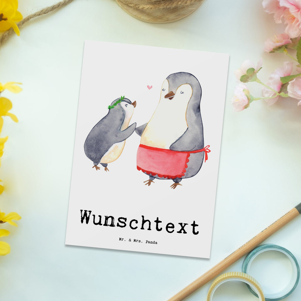 Personalisierte Postkarte Pinguin Beste Mami der Welt Postkarte mit Namen, Postkarte bedrucken, Postkarte mit Wunschtext, Postkarte personalisierbar, Geschenkkarte mit Namen, Grußkarte mit Namen, Karte mit Namen, Einladung mit Namen, Ansichtskarte mit Namen, Geschenkkarte mit Wunschtext, Grußkarte mit Wunschtext, Karte mit Wunschtext, Einladung mit Wunschtext, Ansichtskarte mit Wunschtext, für, Dankeschön, Geschenk, Schenken, Geburtstag, Geburtstagsgeschenk, Geschenkidee, Danke, Bedanken, Mitbringsel, Freude machen, Geschenktipp, Mama, Mami, Mutter, Muttertag, Mutti, Ma, Tochter, Sohn, Beste Mama, Beste, Supermama