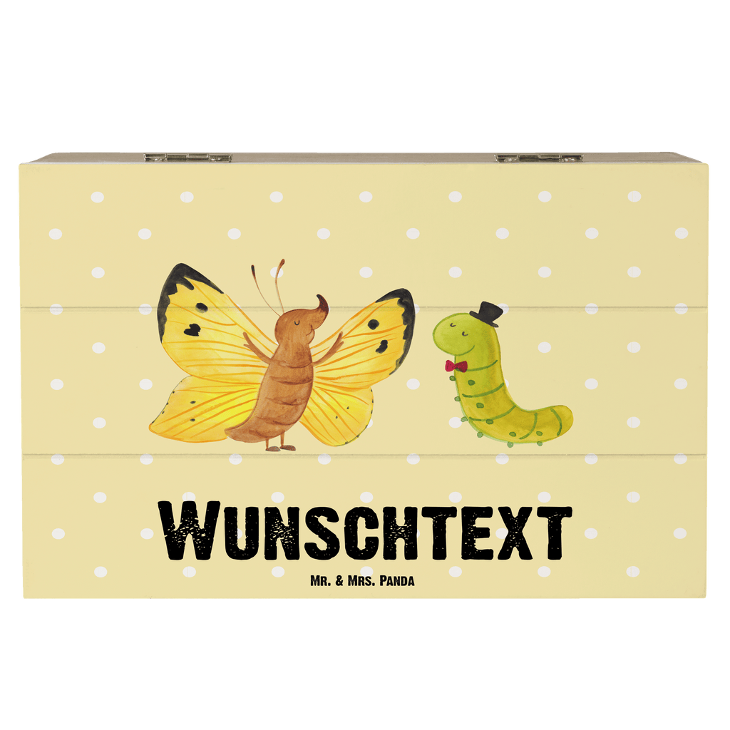 Personalisierte Holzkiste Raupe & Schmetterling Holzkiste mit Namen, Kiste mit Namen, Schatzkiste mit Namen, Truhe mit Namen, Schatulle mit Namen, Erinnerungsbox mit Namen, Erinnerungskiste, mit Namen, Dekokiste mit Namen, Aufbewahrungsbox mit Namen, Holzkiste Personalisiert, Kiste Personalisiert, Schatzkiste Personalisiert, Truhe Personalisiert, Schatulle Personalisiert, Erinnerungsbox Personalisiert, Erinnerungskiste Personalisiert, Dekokiste Personalisiert, Aufbewahrungsbox Personalisiert, Geschenkbox personalisiert, GEschenkdose personalisiert, Tiermotive, Gute Laune, lustige Sprüche, Tiere, Raupe, Schmetterling, Zitronenfalter, Entwicklung, Erwachsen werden, Kokon, Hut, Hütchen, Schönheit, Aufwachsen