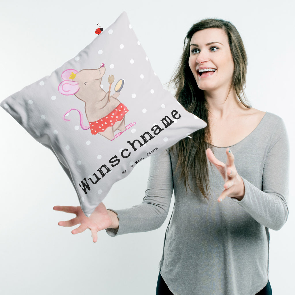 Personalisiertes Kissen Maus Beste Nichte der Welt Kissen, personalisiert, Name, Wunschname, bedrucken, Kopfkissen, für, Dankeschön, Geschenk, Schenken, Geburtstag, Geburtstagsgeschenk, Geschenkidee, Danke, Bedanken, Mitbringsel, Freude machen, Geschenktipp, Nichte, Onkel, Tante, Patentante, Patenonkel, Patenkind, Taufe, Tochter der Schwester, Tochter des Bruders, Beste