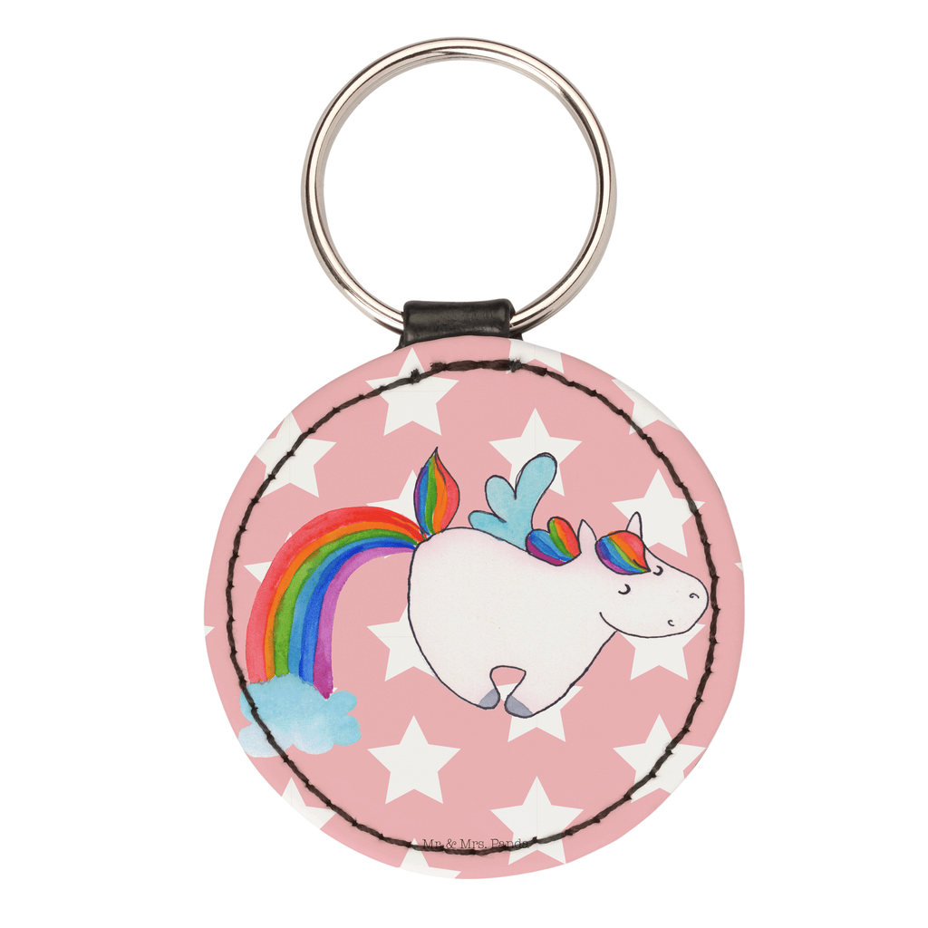 Rund Schlüsselanhänger Einhorn Pegasus Schlüsselanhänger, Anhänger, Taschenanhänger, Glücksbringer, Schutzengel, Einhorn, Einhörner, Einhorn Deko, Pegasus, Unicorn, Regenbogen, Spielen, Realität, Glitzer, Erwachsenwerden