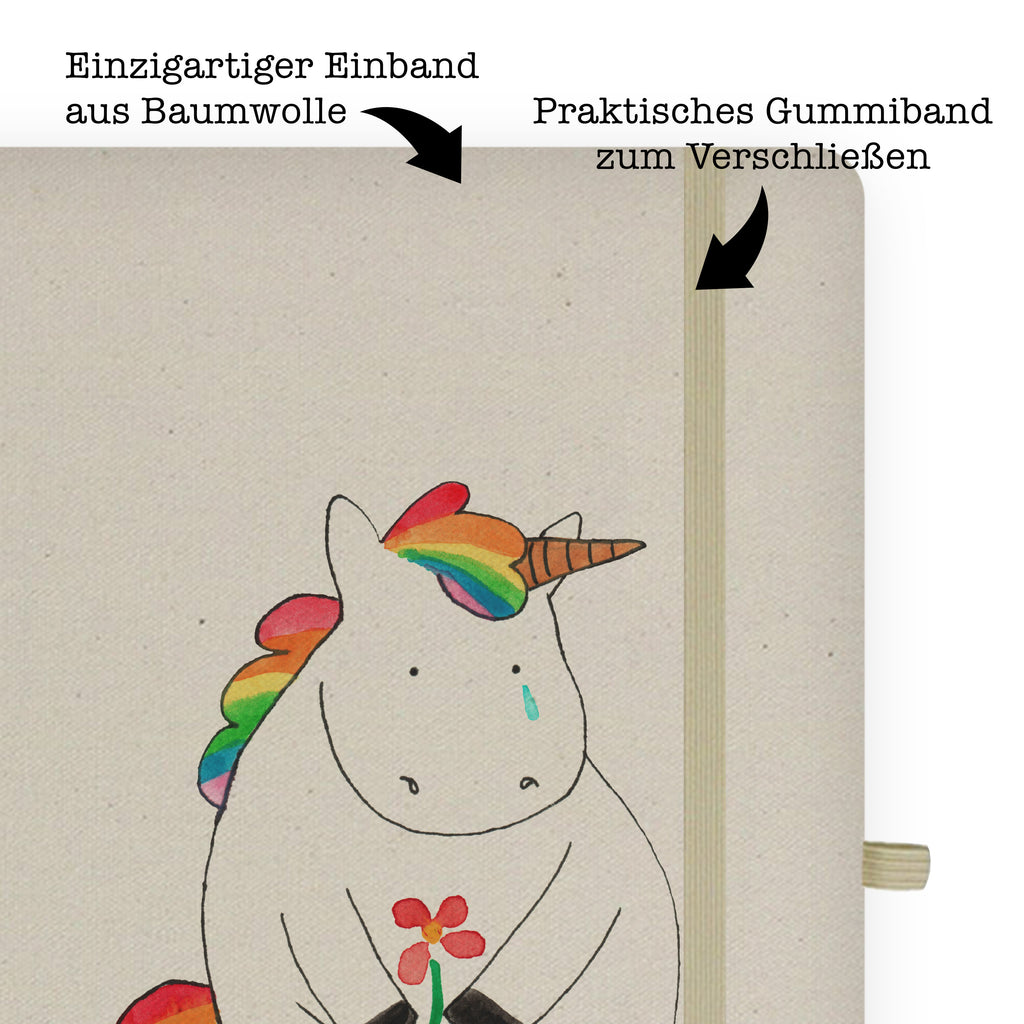 Baumwoll Notizbuch Einhorn Traurig Notizen, Eintragebuch, Tagebuch, Notizblock, Adressbuch, Journal, Kladde, Skizzenbuch, Notizheft, Schreibbuch, Schreibheft, Einhorn, Einhörner, Einhorn Deko, Pegasus, Unicorn, Glitzer, Trösten. Freundschaft, Freunde, Liebe, Trauer, Grußkarte, Blume