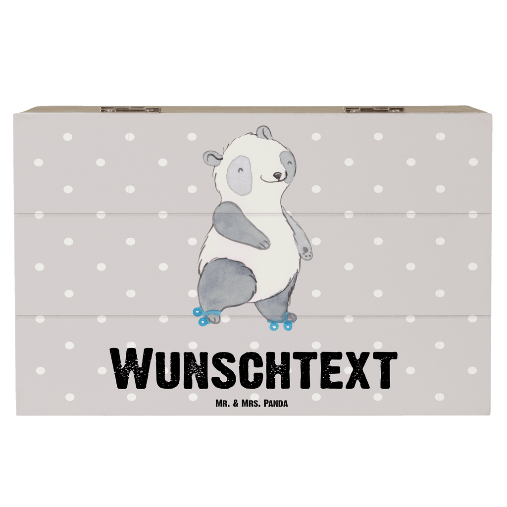 Personalisierte Holzkiste Panda Inliner fahren Tage Holzkiste mit Namen, Kiste mit Namen, Schatzkiste mit Namen, Truhe mit Namen, Schatulle mit Namen, Erinnerungsbox mit Namen, Erinnerungskiste, mit Namen, Dekokiste mit Namen, Aufbewahrungsbox mit Namen, Holzkiste Personalisiert, Kiste Personalisiert, Schatzkiste Personalisiert, Truhe Personalisiert, Schatulle Personalisiert, Erinnerungsbox Personalisiert, Erinnerungskiste Personalisiert, Dekokiste Personalisiert, Aufbewahrungsbox Personalisiert, Geschenkbox personalisiert, GEschenkdose personalisiert, Geschenk, Sport, Sportart, Hobby, Schenken, Danke, Dankeschön, Auszeichnung, Gewinn, Sportler, Inliner fahren, Rollschuh fahren, Rollerblades, inlinern