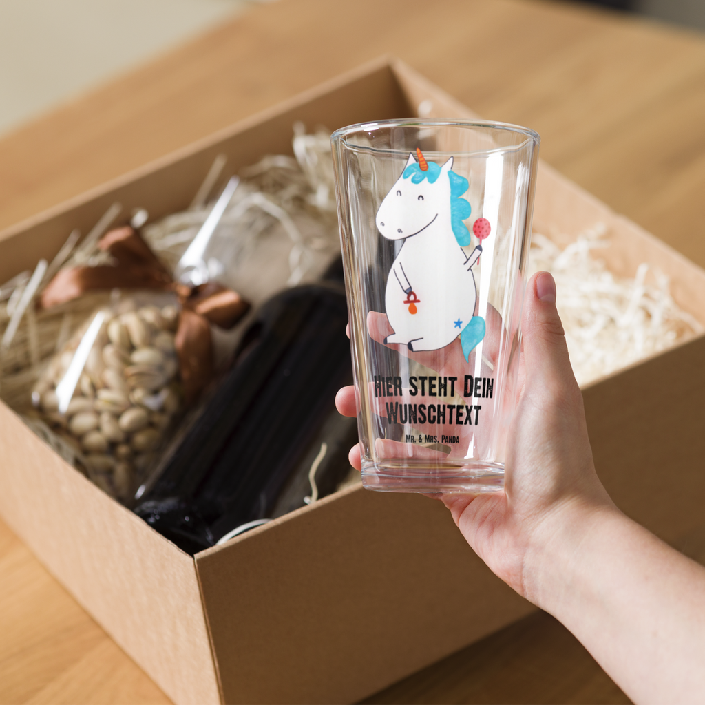 Personalisiertes Trinkglas Einhorn Baby Personalisiertes Trinkglas, Personalisiertes Glas, Personalisiertes Pint Glas, Personalisiertes Bierglas, Personalisiertes Cocktail Glas, Personalisiertes Wasserglas, Glas mit Namen, Glas selber bedrucken, Wunschtext, Selbst drucken, Wunschname, Einhorn, Einhörner, Einhorn Deko, Pegasus, Unicorn, Mutter, Geburt, Geburtstag, erstes Kind, Baby, Babyglück, Nachwuchs, Eltern, Party, Kind, Schnuller