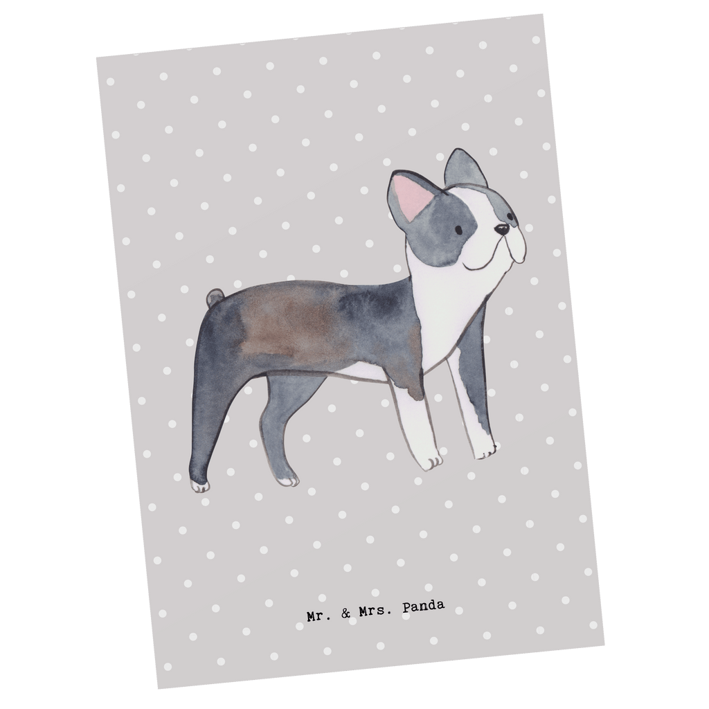 Postkarte Boston Terrier Lebensretter Postkarte, Karte, Geschenkkarte, Grußkarte, Einladung, Ansichtskarte, Geburtstagskarte, Einladungskarte, Dankeskarte, Hund, Hunderasse, Rassehund, Hundebesitzer, Geschenk, Tierfreund, Schenken, Welpe, Boston Terrier