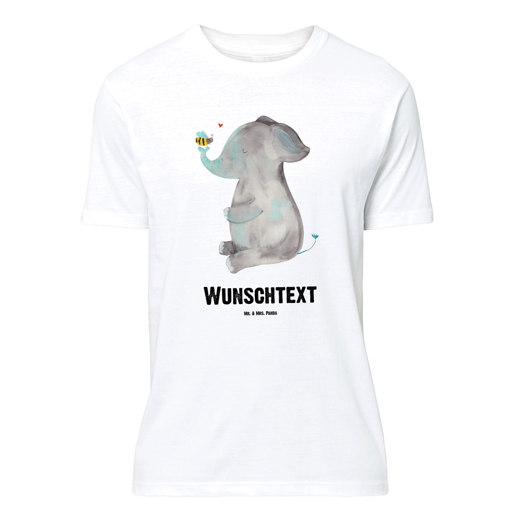 Personalisiertes T-Shirt Elefant Biene T-Shirt Personalisiert, T-Shirt mit Namen, T-Shirt mit Aufruck, Männer, Frauen, Wunschtext, Bedrucken, Tiermotive, Gute Laune, lustige Sprüche, Tiere, Elefant, Biene, Liebe, Liebesbeweis, Jahrestag, Liebesgeschenk, Heiratsantrag, Hochzeitsgeschenk, Liebesspruch