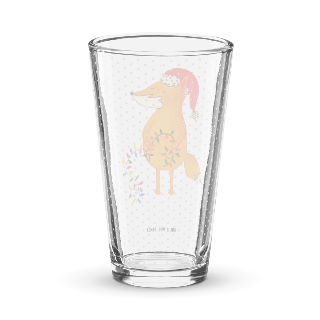 Premium Trinkglas Fuchs Weihnachten Trinkglas, Glas, Pint Glas, Bierglas, Cocktail Glas, Wasserglas, Winter, Weihnachten, Weihnachtsdeko, Nikolaus, Advent, Heiligabend, Wintermotiv, Fuchs, Füchse, Spruch schön, Geschenk Weihnachten, Weihnachtsmann, Weihnachtszeit