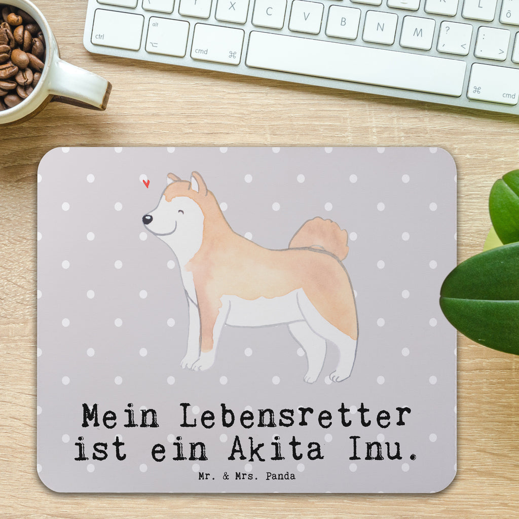 Mauspad Akita Inu Lebensretter Mousepad, Computer zubehör, Büroausstattung, PC Zubehör, Arbeitszimmer, Mauspad, Einzigartiges Mauspad, Designer Mauspad, Hund, Hunderasse, Rassehund, Hundebesitzer, Geschenk, Tierfreund, Schenken, Welpe