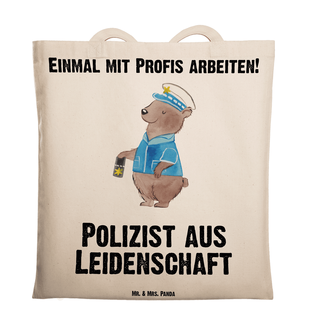 Tragetasche Polizist aus Leidenschaft Beuteltasche, Beutel, Einkaufstasche, Jutebeutel, Stoffbeutel, Tasche, Shopper, Umhängetasche, Strandtasche, Schultertasche, Stofftasche, Tragetasche, Badetasche, Jutetasche, Einkaufstüte, Laptoptasche, Beruf, Ausbildung, Jubiläum, Abschied, Rente, Kollege, Kollegin, Geschenk, Schenken, Arbeitskollege, Mitarbeiter, Firma, Danke, Dankeschön, Polizist, Polizeibeamter, Wachmann, Cop, Polizei, Studium