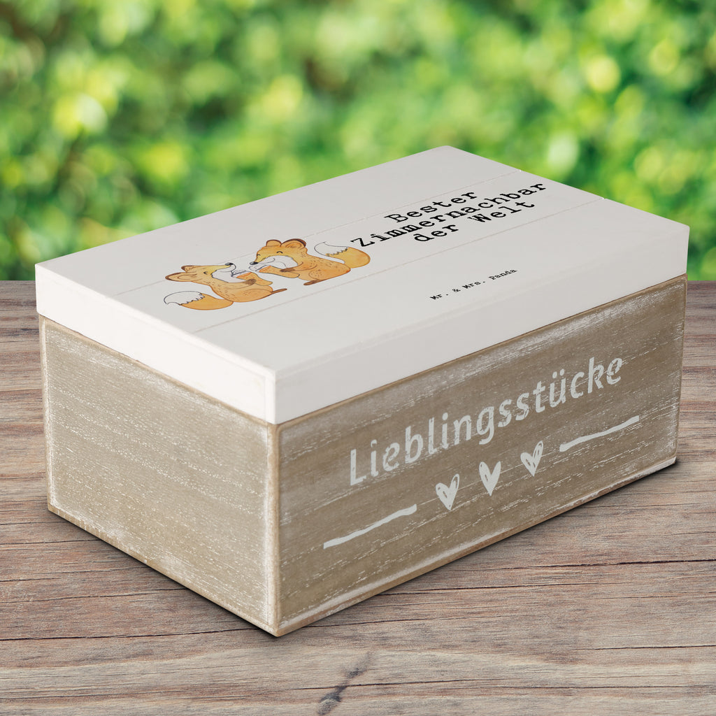 Holzkiste Fuchs Bester Zimmernachbar der Welt Holzkiste, Kiste, Schatzkiste, Truhe, Schatulle, XXL, Erinnerungsbox, Erinnerungskiste, Dekokiste, Aufbewahrungsbox, Geschenkbox, Geschenkdose, für, Dankeschön, Geschenk, Schenken, Geburtstag, Geburtstagsgeschenk, Geschenkidee, Danke, Bedanken, Mitbringsel, Freude machen, Geschenktipp, Zimmernachbar, Zimmernachbarn, Zimmer, Krankenhaus, Patient, Kollegin, Wohnheim, Nachbar, WG, Studentenwohnheim