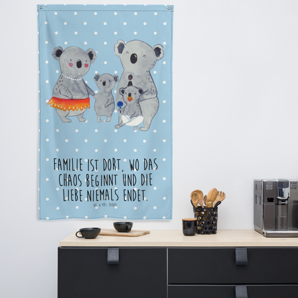 Wandteppich Koala Familie Wandbehang, Dekoration, Boho, Wandteppich, Wandtuch, Wanddeko, Tapisserie, Tapestry, Wandbild, Textil-Kunst, Schmuck-Wandbehang, Wand Deko, Kinderzimmer, Kinderzimmer Wand, Kinderzimmer Deko, Kinderzimmer Wanddeko, Familie, Vatertag, Muttertag, Bruder, Schwester, Mama, Papa, Oma, Opa, Koala, Koalas, Family, Kinder, Geschwister, Familienleben